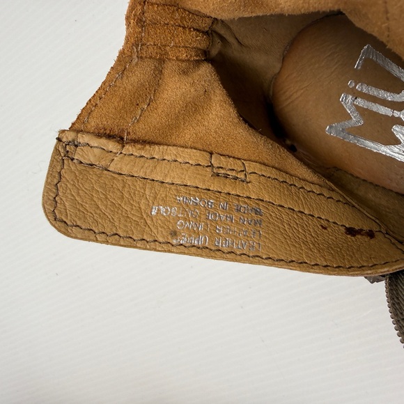 Miz Mooz Tan Leather Suede Sandals Size 6 - Picture 14 of 16